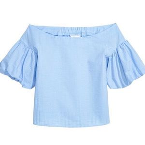 H&M puff sleeve top